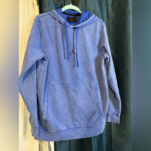 Nike Other - Michael Jordan Blue Jordan Men's Hoodie Sweater. Dri Fit
